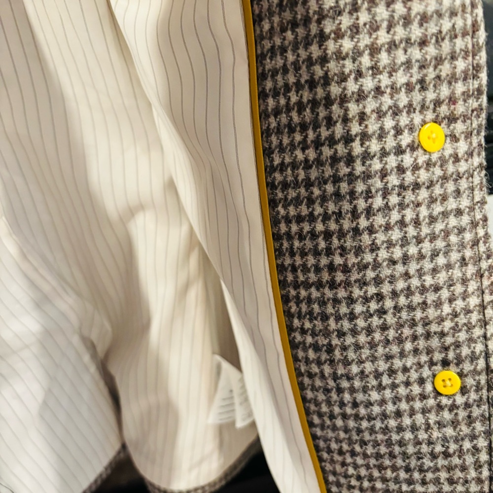J. Crew Rhodes Puppytooth Blazer 100% Wool - Picture 13 of 15